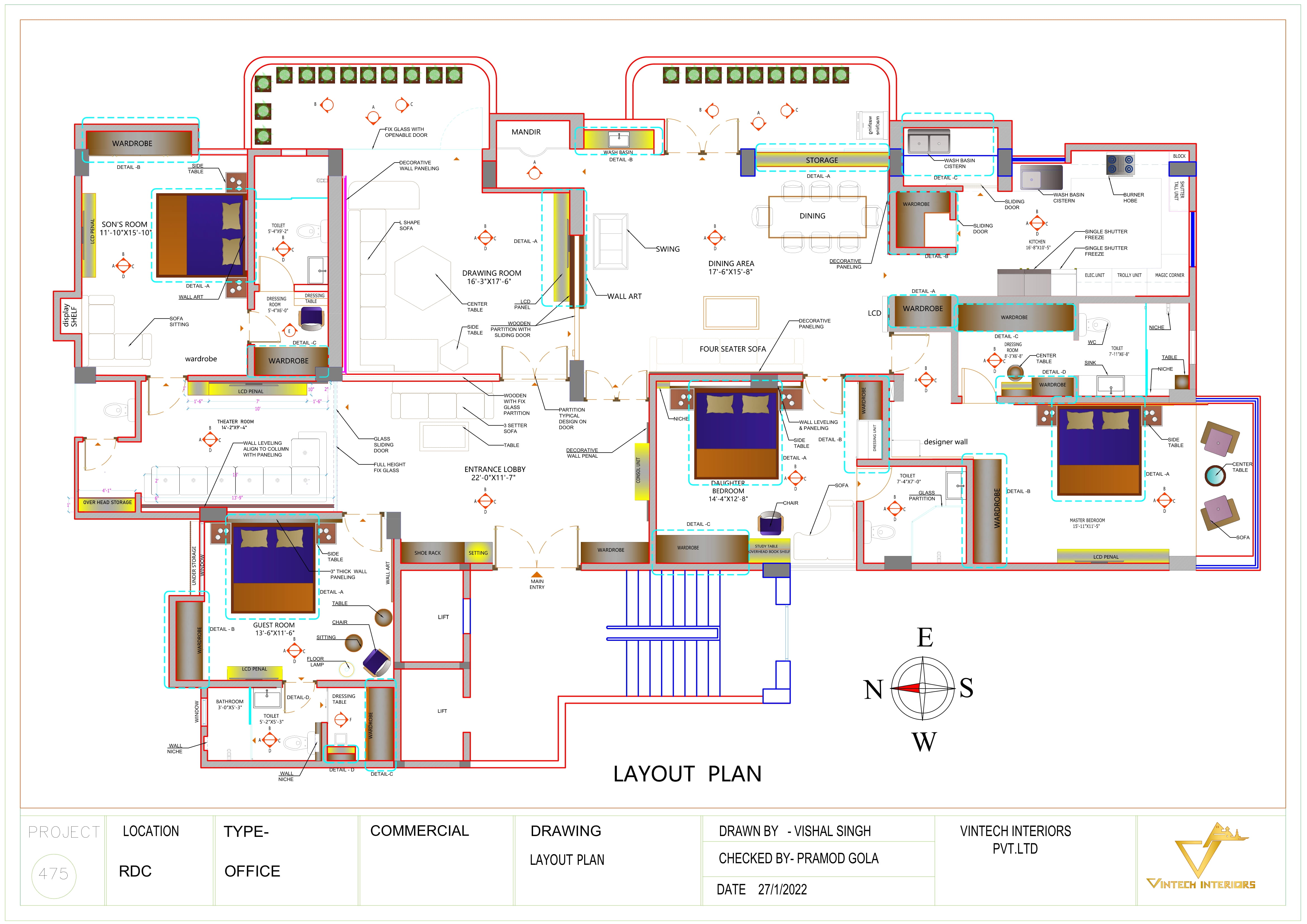 house map interior designers in greater noida